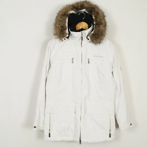 SCHOFFEL VENTURI Women Parka Jacket Size EU36 S UK10 Insulated Faux Fur Trim - Picture 1 of 15