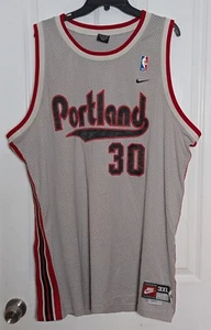 Vintage Nike Rasheed Wallace Retro 76 Portland Trail Blazers Swingman Jersey 3XL - Picture 1 of 8