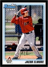2010 Bowman Prospects Black Baseball Card Pick