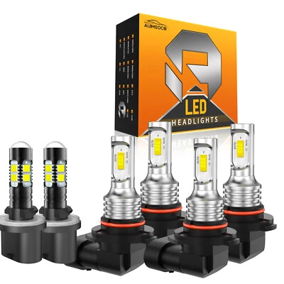 Kit de luces antiniebla LED para GMC Sierra 1500 2500 3500 1999-2002 Foto 1 de 4