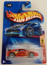 2004 Hotwheels Ferrari F355 355 Challenge Red Ferrari Heat! Mint! MOC!