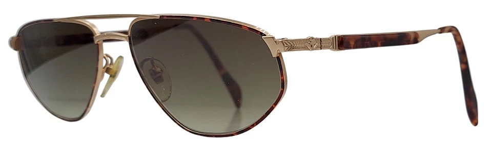 Винтажные солнцезащитные очки Portside Eyewear Waverunner черепаховые золотистые пилотные с НОВЫМИ ЛИНЗАМИ! - Изображение 1 из 4