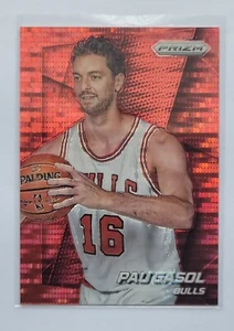 2014-15 Panini Prizm Base Prizms Red Pulsar #110 Pau Gasol /25 - Picture 1 of 2