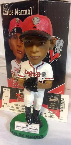2009 LANSING LUGNUTS CARLOS MARMOL SGA BOBBLEHEAD BLUE JAYS, CUBS Cover