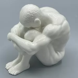 Unicorn Studios Modernist, Physique, Nude Male Porcelain Figurine Statue - Picture 1 of 14