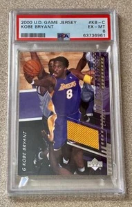 2000 US Maglietta da gioco Kobe Bryant #KB-C PSA 6 Pop 1 EX-MT - Foto 1 di 2
