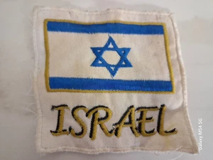 vintage rare JÜDISCHE JUDAICA ALTE Israel gestickte Aufnäher 50er Flagge Judo - Bild 1 von 8