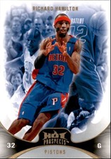 2008-09 Fleer Hot Prospects Richard Hamilton Detroit Pistons #35