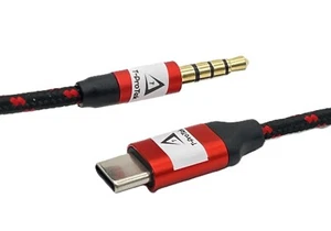 2M USB Typ C auf AUX 3,5mm Klinke Adapter Kopfhörer für Smartphone, Tablets - Bild 1 von 6