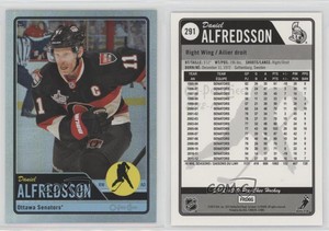 2012-13 O-Pee-Chee Rainbow Foil Daniel Alfredsson #291 HOF