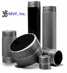 2" x 4" NPT S/80 Steel A106 SMLS Black Pipe Nipple TBE N1090621 - Picture 1 of 4