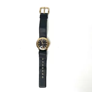 Marc By Marc Jacobs Damenuhr Gold Schwarz Leder Voll Edelstahl MBM1154 - Bild 1 von 7