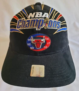 Chicago Bulls 1998 Starter Championship Hat NBA Champions Locker Room - NEW - Picture 1 of 11