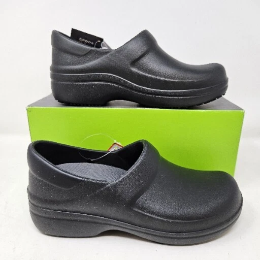 Women's Crocs Neria Pro 2 Clogs Black Size 7