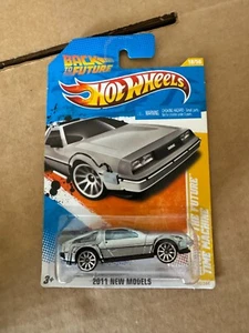 Hot Wheels 2011 New Models DeLorean Back To The Future Time Machine D84 - Picture 1 of 1