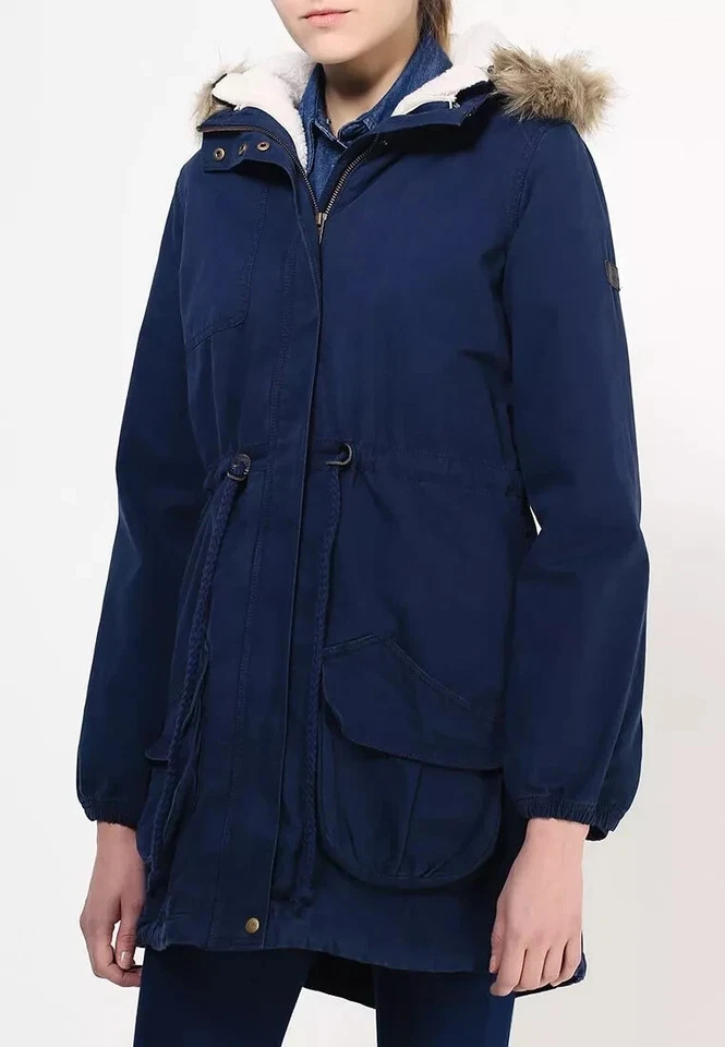 Adidas women's long parka padded jacket M32623 SIZE X-SMALL