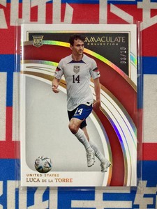 Luca De La Torre 2022-23 Panini Immaculate Soccer Base Gold 03/10 USA RC Rookie