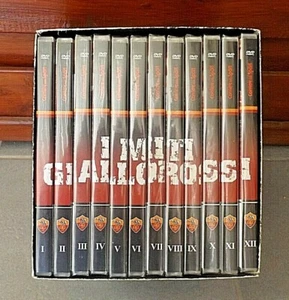 I MITI GIALLOROSSI 12 DVD BOX COFANETTO TOTTI DE ROSSI CONTI NO MOURINHO ZANIOLO - Bild 1 von 4