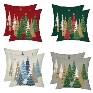 Christmas Tree Decoration Series Pillow Home Sofa Bedroom Seat Cushion Pillow - Picture 1 of 24
