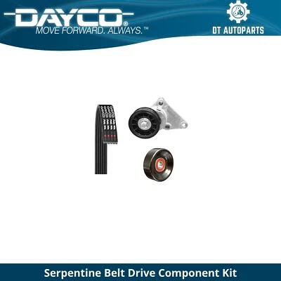 Kit de componentes de transmisión por correa multi costilla Dayco para Chevrolet Silverado 2500 HD 2001-06 Foto 1 de 2