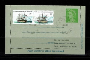 Australian Antarctic Territory - 1980 Letter Card Used to Australia - 091717 - Picture 1 of 2
