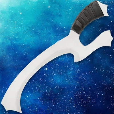 Klingon Fantasy Short Sword | Stainless Steel | Leather-Wrapped Handle | 18" - Image 1 of 4