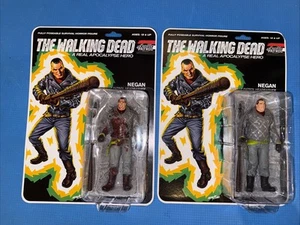 The Walking Dead A Real Apocalypse Hero Negan Bloody and Non Bloody Variant - Picture 1 of 4