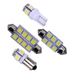 White LED Light Interior Lamp Bulb Kit Fit For Nissan Qashqai J10 2007-2013 xha - Picture 1 of 4