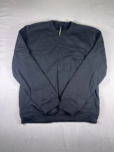 SKIMS Cotton Fleece Classic Crewneck Sweatshirt Farbe Onyx Gr. M Neu - Bild 1 von 7