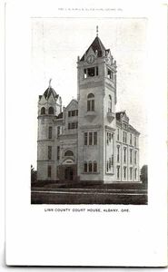 Albany Linn County Court House Unused 1901 OR  - Bild 1 von 2