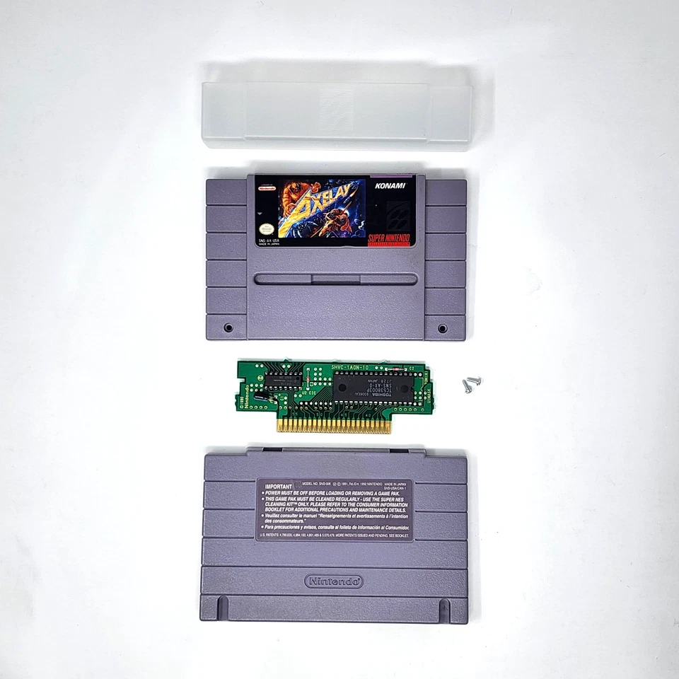 Axelay (Super Nintendo SNES) Authentic & Tested - Image 1 of 4