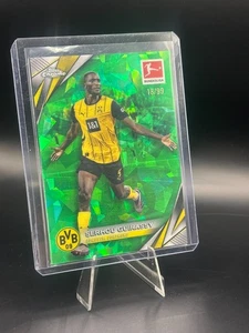 2024-25 Topps Chrome Sapphire  - Serhou Guirassy - 28 - Green /99 - Bild 1 von 2