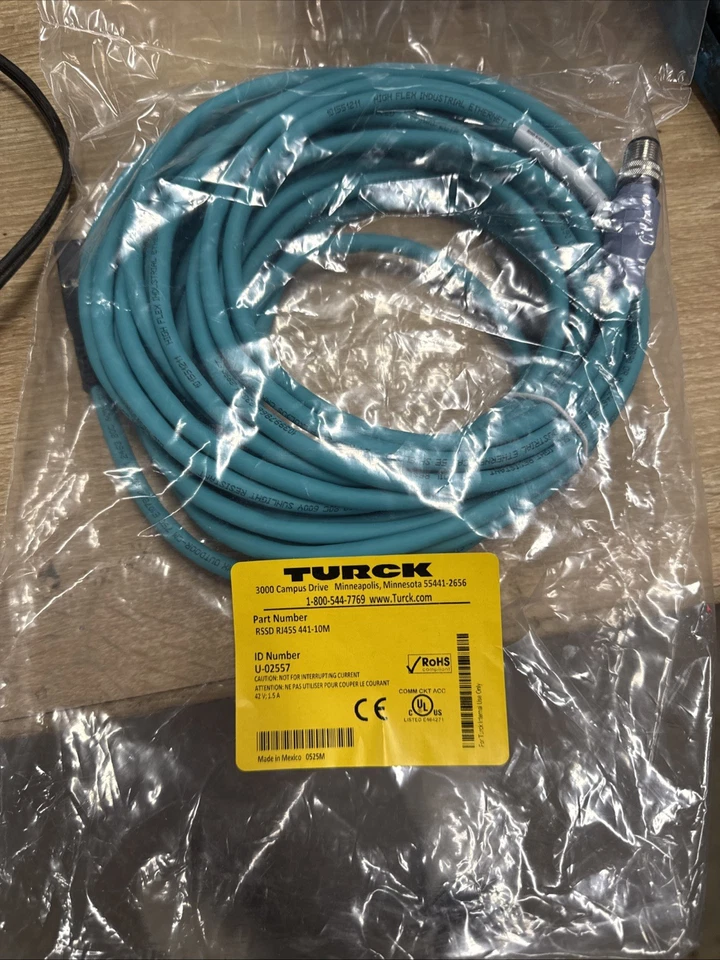 Turck Data Communication Cable RSSD Rj45s 441-10m