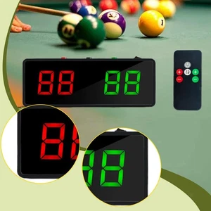 Electronic Billiards Scoreboard for Sports Competitions Sturdy Score Keeper - Picture 1 of 7