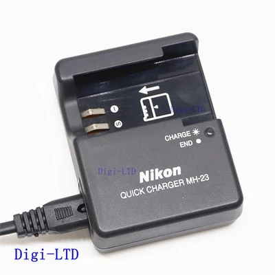 Cargador original OEM Nikon MH-23 para batería EN-EL9 EN-EL9a D40x D60 D40 D5000 Foto 1 de 4