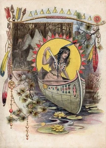 Great Council Degree Of Pocahontas Order Of The Red Men Scranton PA 1912 Booklet - Bild 1 von 4