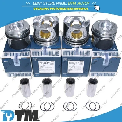 Комплект из 4 поршней STD для Mercedes-Benz W205 W204 C220 CDI Sprinter Vito OM651 2,1 л - Изображение 1 из 4