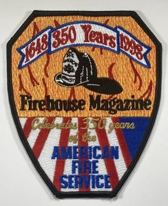 1998 Firehouse Magazine Patch - Picture 1 of 1
