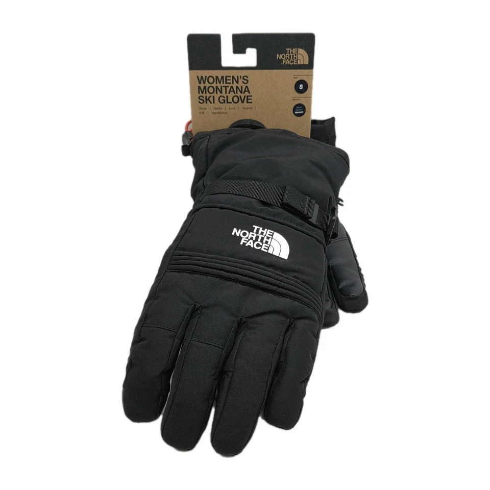 Guantes de esquí para mujer The North Face negros Montana pequeños TNF - NUEVOS CON ETIQUETAS Foto 1 de 4
