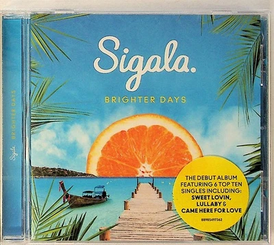 Sigala -Brighter Days CD -NEW -2018 (Kylie/The Vamps/Paloma Faith/Kodaline)  - Image 1 of 2