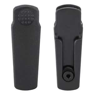 10Pcs Waterproof Black Walkie Talkie Belt Clip Accessory For Uv-9R P HLF - Zdjęcie 1 z 10