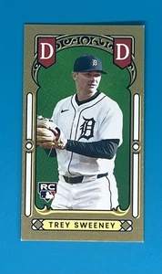 2025 Topps T80 Rookie Series Trey Sweeney Tigers Rookie - Bild 1 von 2