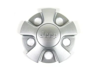 Tapa central de rueda Mopar plateada 1WG49S4AAB Jeep Cherokee 2014-2022 nueva OEM Foto 1 de 4