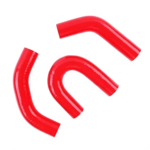 PIPE RADIATOR SILICONE HOSE KIT FOR JOHN DEERE 650 750 2T80 3T80 TUBE RED 3-PLY - Picture 1 of 13