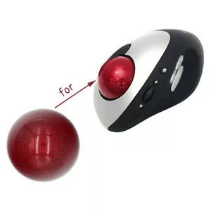 MouseBall Trackball Set Spare for Logitech Cordless Optical Trackman T-RB22Mouse - Picture 1 of 5