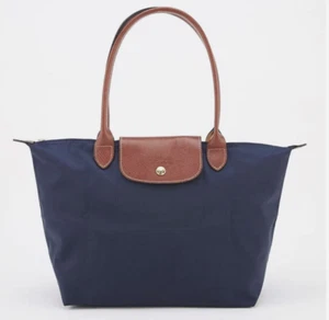 Longchamp Umhängetasche Tote Bag Marineblau M 2605# - Bild 1 von 8