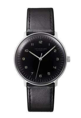 New Junghans Max Bill Automatic Black Dial Watch 27/3400.02 - Image 1 of 2