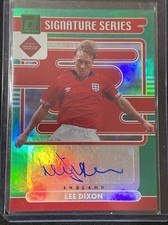 2021-22 Panini Donruss Signature Series Green Auto Lee Dixon England  #SS-LD