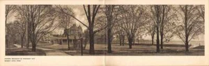 TAFT 1906 CAMBRIDGE MA HENRY CASA POSTAL DOBLE VISTA PANORÁMICA - Imagen 1 de 2