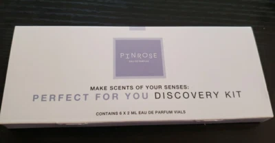 Juego de fragancias PINROSE Discovery 6 ct, minis de lujo ~ 6 x 2 ml Foto 1 de 4